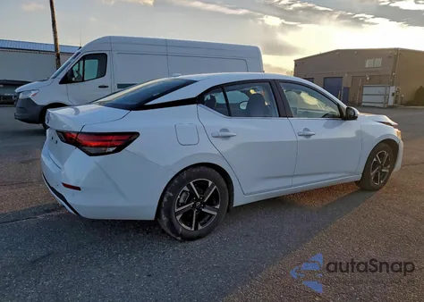 2025 Nissan Sentra Sv из США, поврежденный, VIN 3N1AB8CVXSY296743